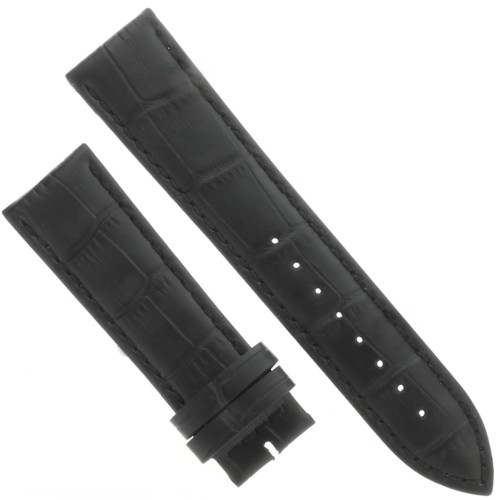 Cinturino Stampa Alligatore Nero opaco 22/20 mm B4B classico