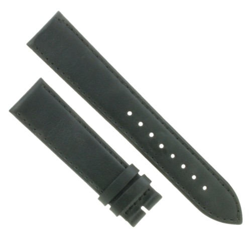 Cinturino Pelle Vitello Nero 18/16 mm B30B classico piatto