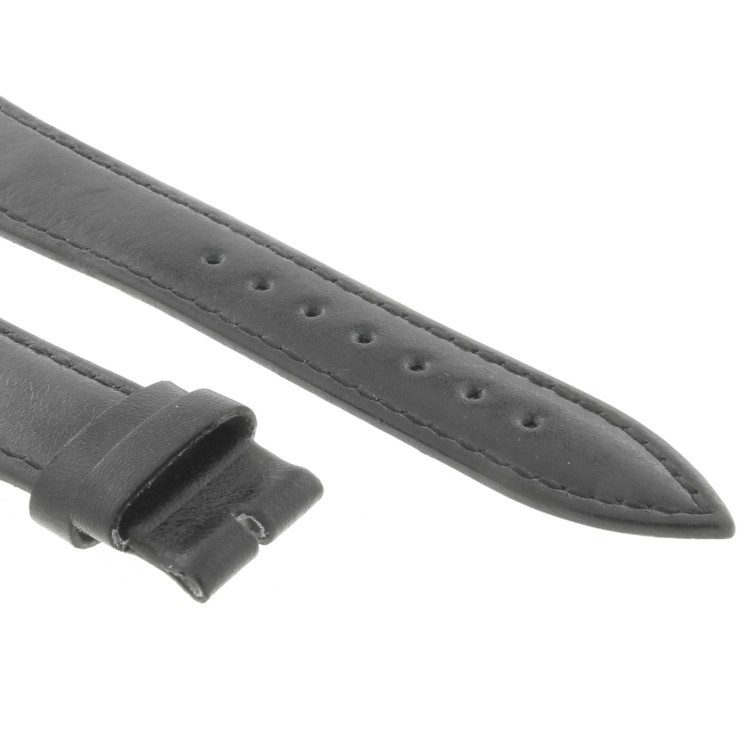 Cinturino Vitello Nero opaco 20/16 mm classico