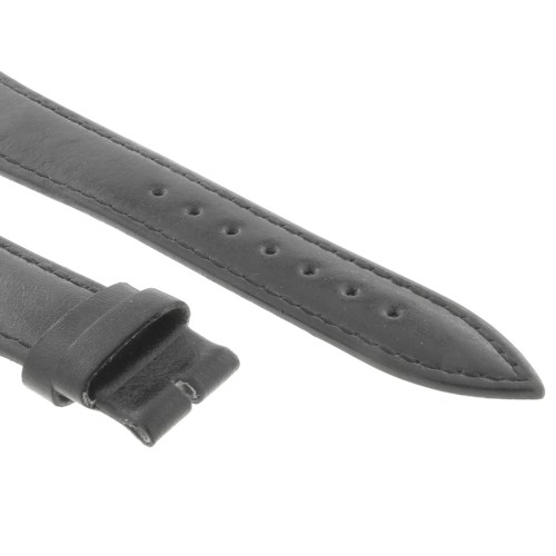 Cinturino Vitello Nero opaco 20/16 mm classico