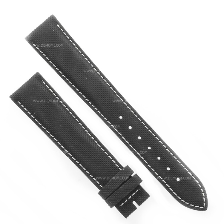 Longines Cinturino Sintetico Nero 19/16 mm Heritage Legend Diver taglia XL L3.374.4.50.0