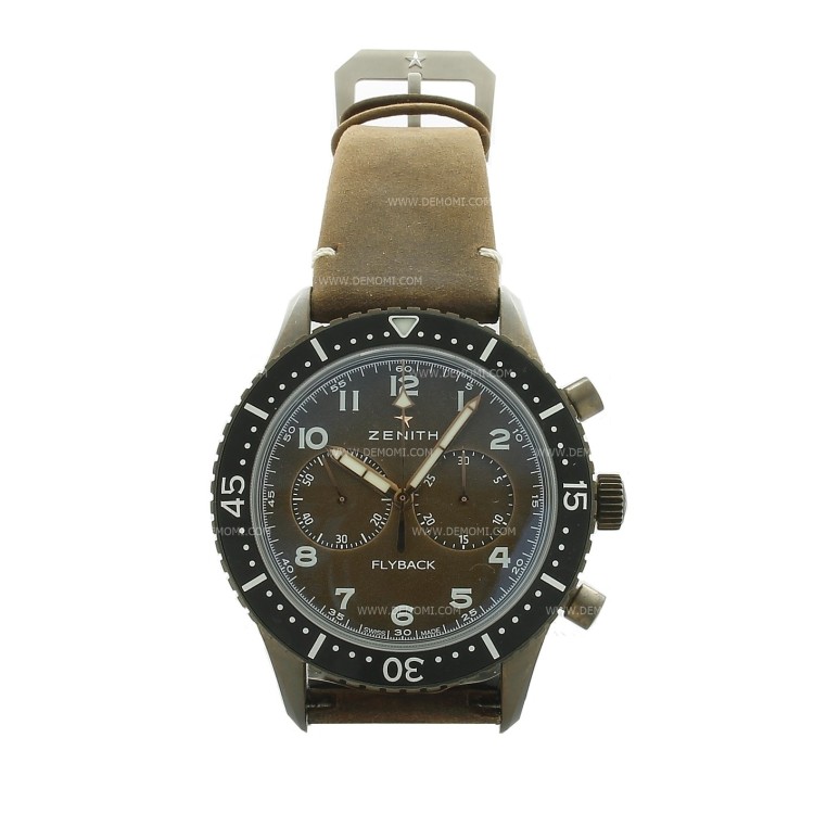 ZENITH EL PRIMERO Cronometro Tipo CP-2 29.2240.405/18.C801 Cairelli Bronzo