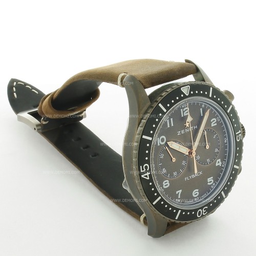 ZENITH EL PRIMERO Cronometro Tipo CP-2 29.2240.405/18.C801 Cairelli Bronzo