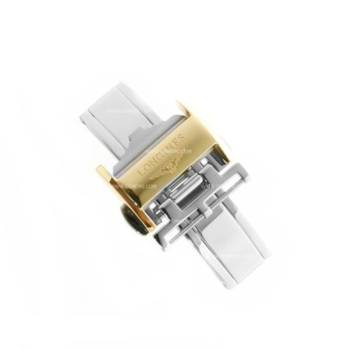 Longines Chiusura Deployante Doppia L639120592 acciaio 16 mm