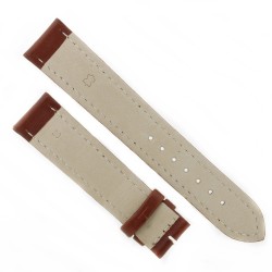 Cinturino Water Resistant Vitello Marrone opaco 20/18 mm classico 2