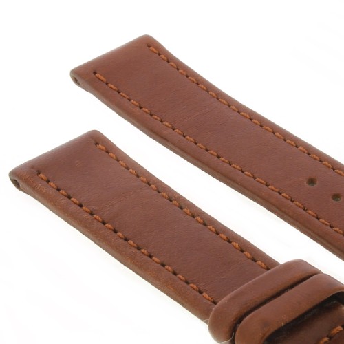 Cinturino Water Resistant Vitello Marrone opaco 20/18 mm classico