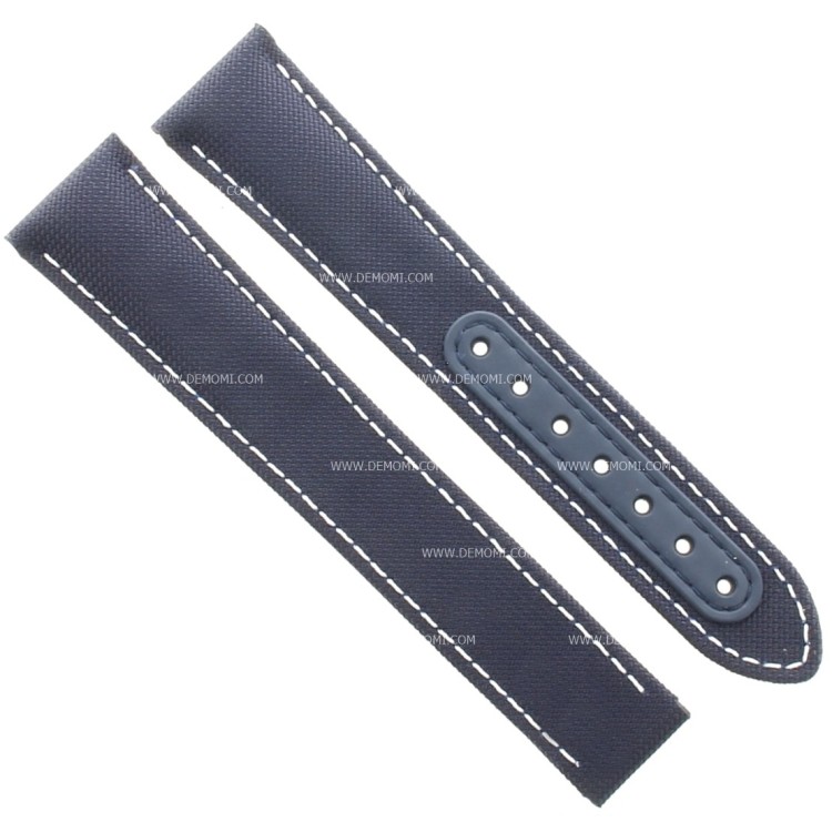 OMEGA cinturino tessuto blu 19/16 Seamaster Aqua Terra GoodPlanet  231.92.39.21.04.001