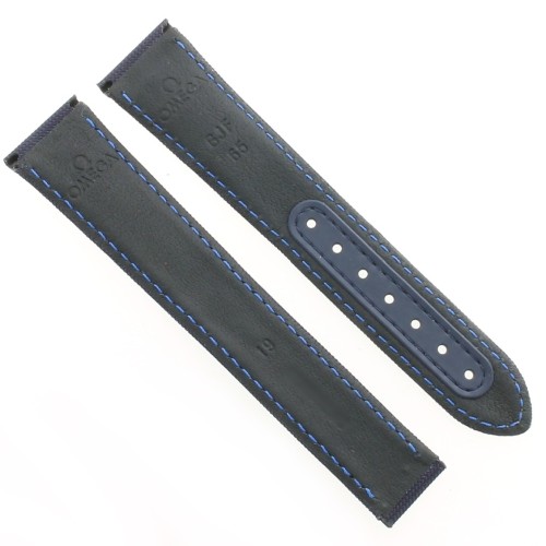 OMEGA cinturino tessuto blu 19/16 Seamaster Aqua Terra GoodPlanet  231.92.39.21.04.001