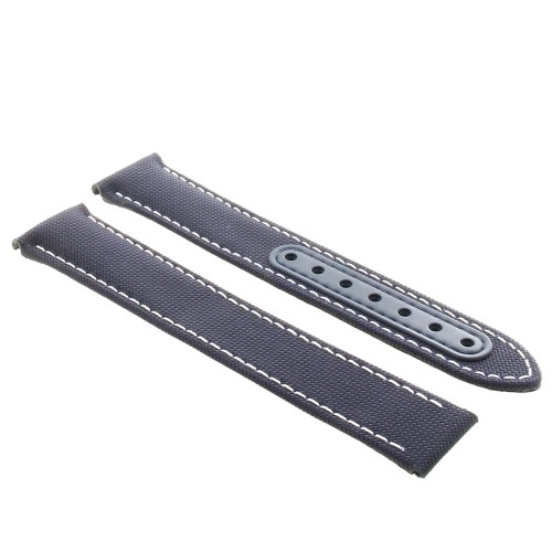 OMEGA cinturino tessuto blu 19/16 Seamaster Aqua Terra GoodPlanet  231.92.39.21.04.001