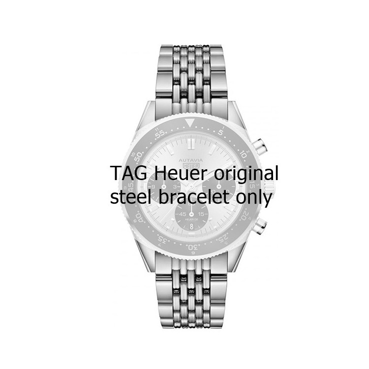 Tag Heuer Bracciale BA0687 acciaio per Autavia CBE2111