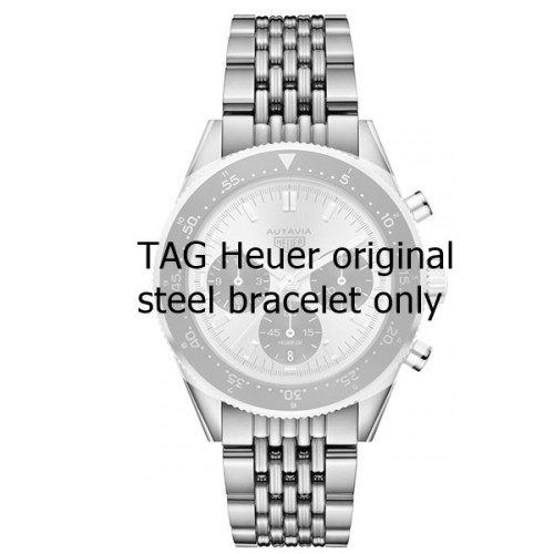 Tag Heuer Bracciale BA0687 acciaio per Autavia CBE2111