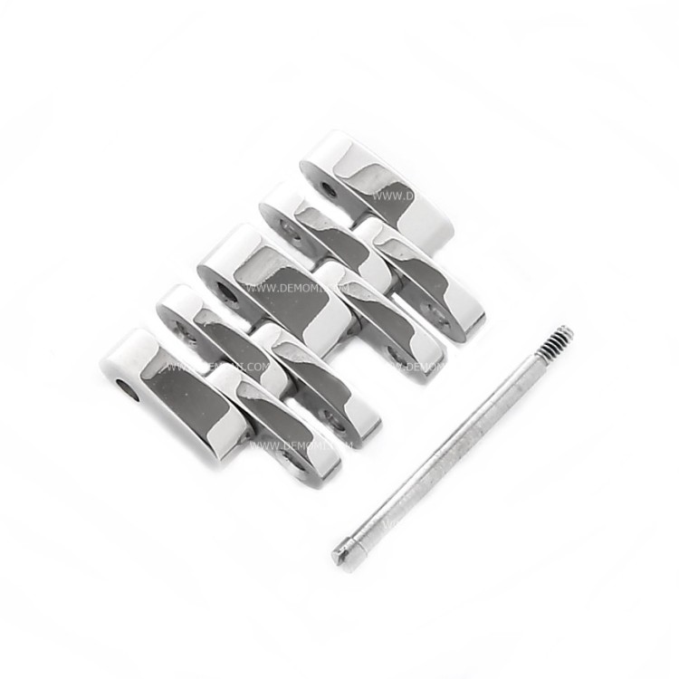 Zenith Maglia per Bracciale Class Elite  acciaio 02.1125.680. Misure: 17 x 8 x 2,9 mm esecuzioe con vite