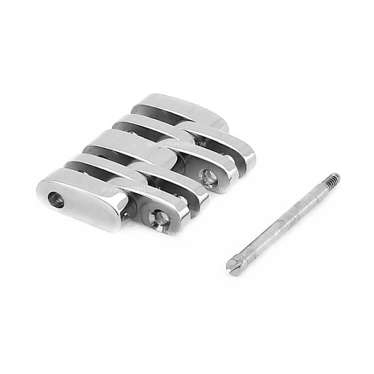 Zenith Maglia per Bracciale Class Elite  acciaio 02.1125.680. Misure: 17 x 8 x 2,9 mm esecuzioe con vite