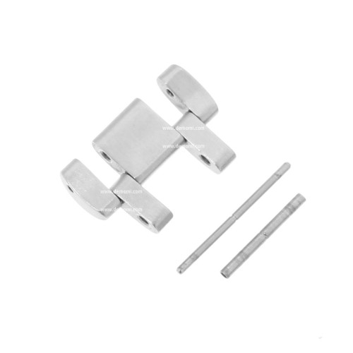 Zenith mezza Maglia per Bracciale Rainbow Flyback Mark III  acciaio con perni. Misure: 17,5 x 7 x 3,5 mm