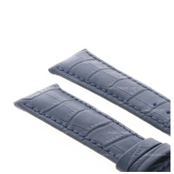 Longines Cinturino L682101027 FDA Stampa Alligatore BLU 20/16 mm 2