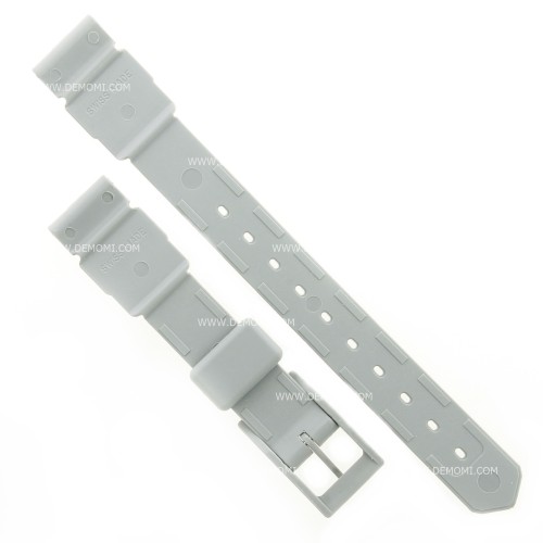 Tag Heuer Cinturino Formula 1 prima edizione 1985 (Ladies) in plastica Grigio - grey plastic strap  BS0482