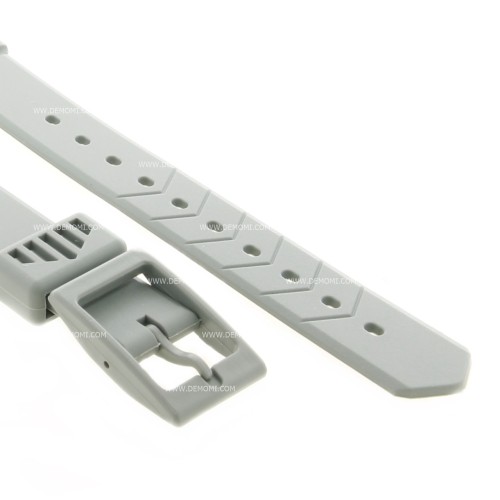 Tag Heuer Cinturino Formula 1 prima edizione 1985 (Ladies) in plastica Grigio - grey plastic strap  BS0482