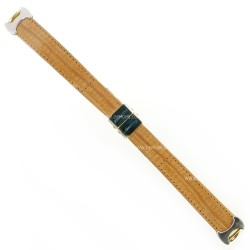 Zenith Bracciale pelle Accademy  Marrone con chiusura acciaio 12/10 mm