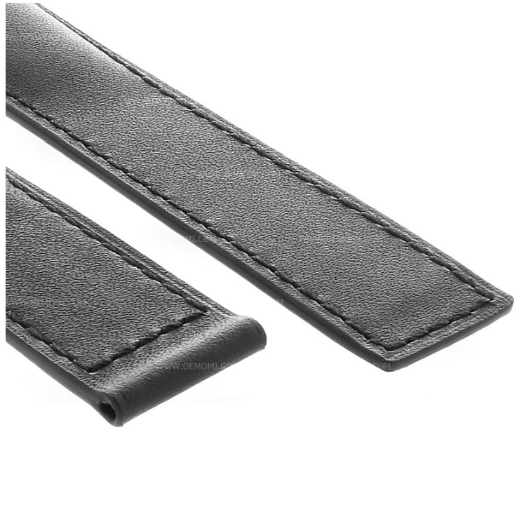 Tag Heuer leather band Black 18 mm Monaco 22/FC6171 FDA Targa Florio