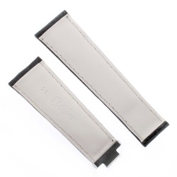 Cinturino Rolex Aftermarket Compatibile Coccodrillo Nero Lucido 20/16 mm 2