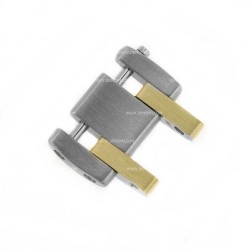 Zenith Maglia Bracciale Rainbow Mark I e Mark II acciaio e oro con Viti. 17,6 x 9,9 x 3,8 mm 2