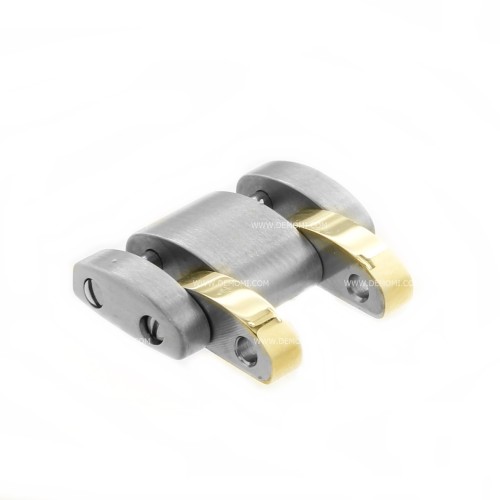 Zenith Maglia Bracciale Rainbow Mark I e Mark II acciaio e oro con Viti. 17,6 x 9,9 x 3,8 mm