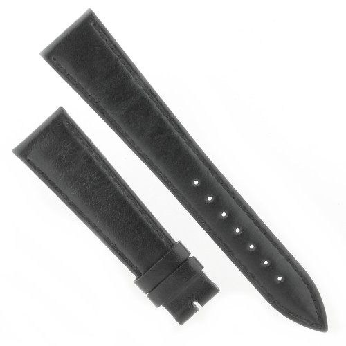 Cinturino Vitello Nero opaco 20/16 mm classico