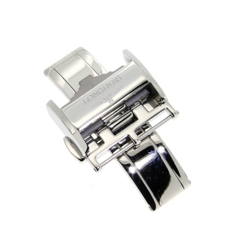 Longines Chiusura Deployante Doppia acciaio 18 mm L639119706