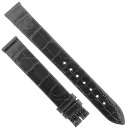 Longines Cinturino Alligatore Nero Lucido 14/14