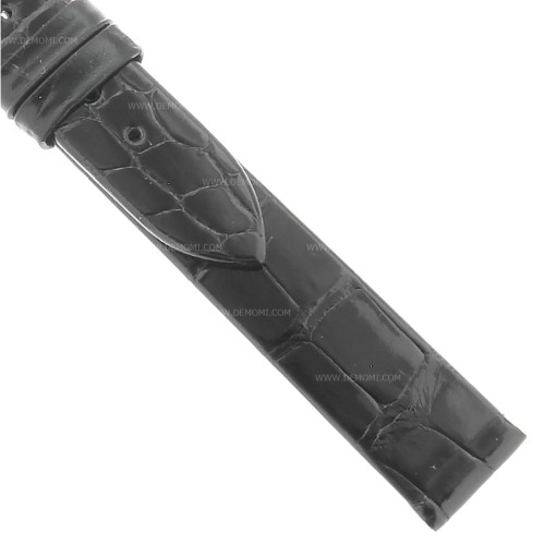 Longines Cinturino Alligatore Nero Lucido 14/14