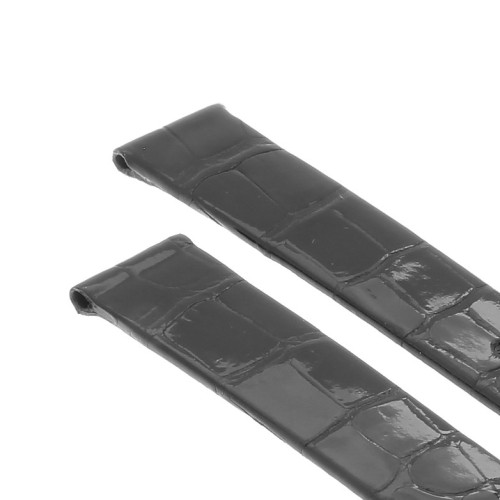 Longines Cinturino Alligatore L682113728 FA Nero Lucido 14/14 mm