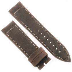 Zenith Cinturino 27.00.2321.753 Pelle Nubuck marrone oily con interno in Caucciù  23/21 mm per orologio e cronografo Type 20