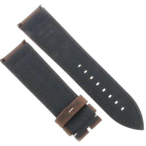 Zenith Cinturino 27.00.2321.753  Pelle Nubuck marrone oily con interno in Caucciù  23/21 mm per orologio e cronografo Type 20