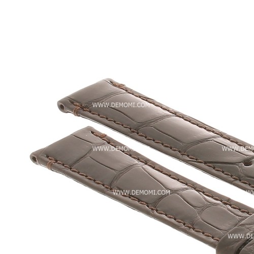 Zenith Cinturino 27.00.2016.713 Alligatore Marrone opaco 20/16 mm