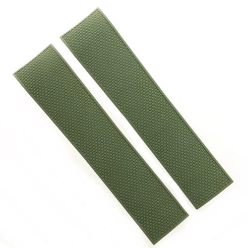 Longines Cinturino Caucciù Verde 21/19 mm Hydroconquest Ceramic L3.781.4  , L3.782.4.