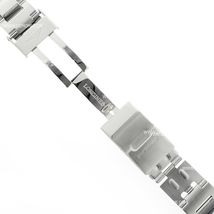 Longines Bracciale L600154890 in acciaio per Hydroconquest Ceramica attacco 21 mm
