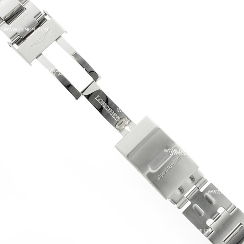 Longines Bracciale L600154890 in acciaio per Hydroconquest Ceramica attacco 21 mm