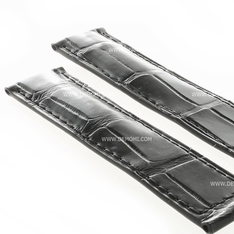 Tag Heuer FDA2 19/18 Black alligator band FC6180 for Carrera