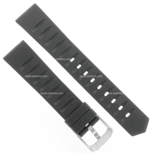 Tag Heuer Cinturino Caucciù BT0714  Nero con Fibbia 20/18 mm