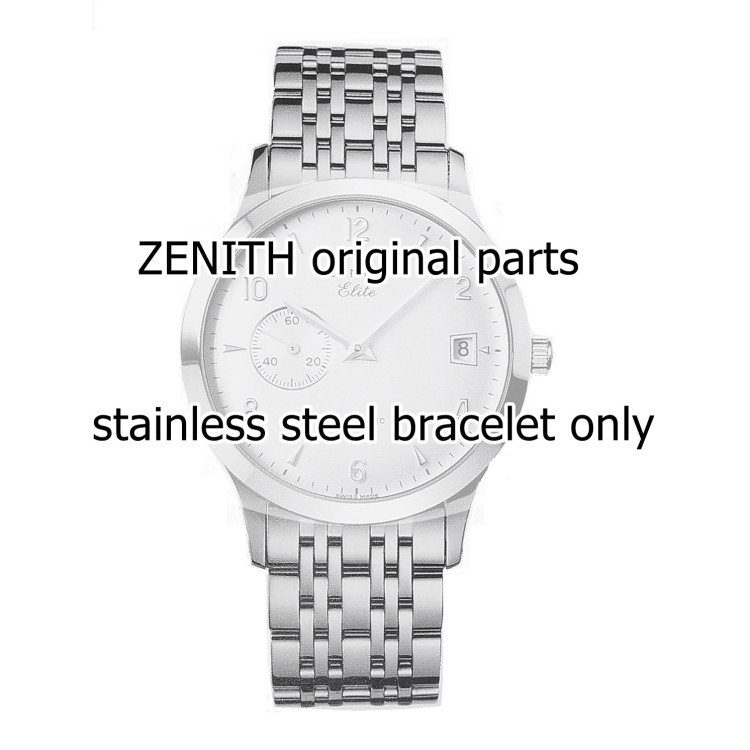 Zenith Bracciale 27.02.0125.680 in acciaio 19 mm per orologio Class Elite 01/02.1125.680