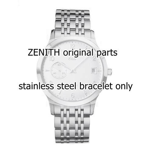 Zenith Bracciale 27.02.0125.680 in acciaio 19 mm per orologio Class Elite 01/02.1125.680