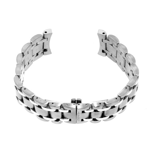 Zenith Bracciale Rainbow Cronografo in acciaio misura 20 mm finitura Lucida e Satinata
