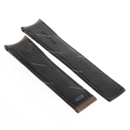 Tag Heuer Cinturino per Carrera CV2A84 FC6394 Pelle Marrone misure 22/20 mm cuciture chiare