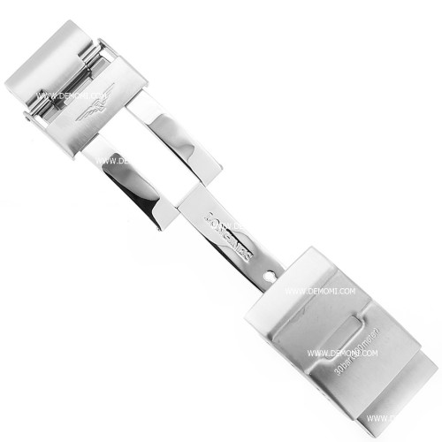 Longines Chiusura Deployante L639140482 acciaio 17 mm 