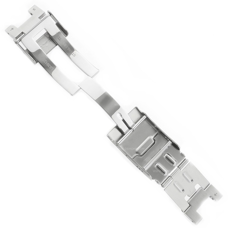 Longines Chiusura per bracciale in acciaio serie Hydroconquest ansa 21 mm - spare clasp only for metal bracelet