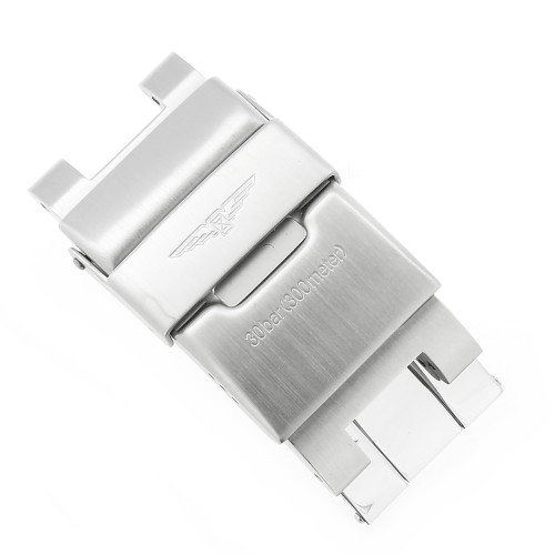 Chiusura Longines L639125946 per bracciale in acciaio serie Hydroconquest attacco 21 mm