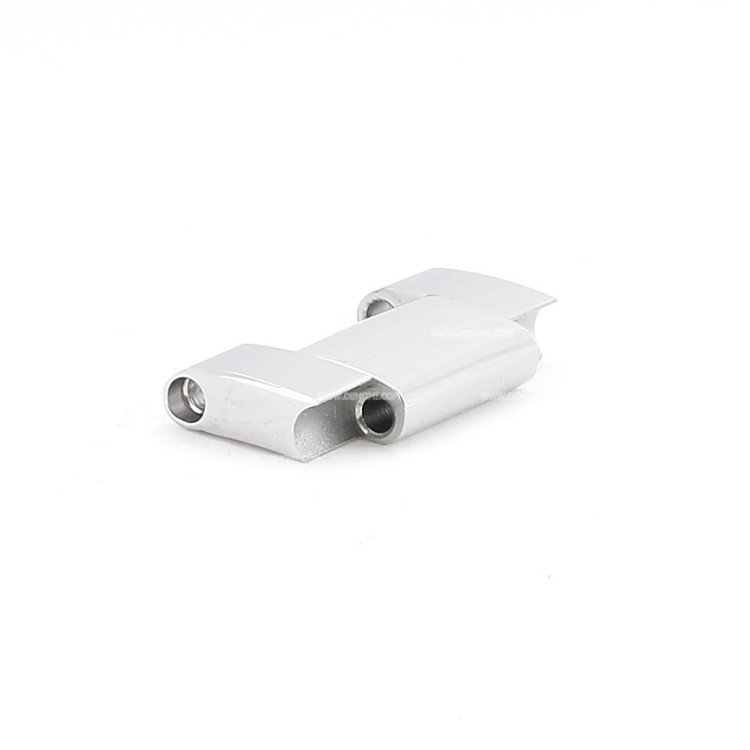 Zenith mezza Maglia per bracciale 36000 Vph  acciaio.  misure: 18 x 7 x 3,2 mm