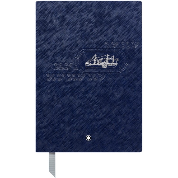 Montblanc Blocco note ATW in 80 day's 146 indaco 128476 righe