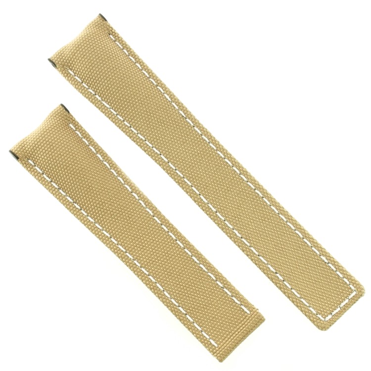 Tag Heuer Cinturino Aquaracer Beige sintetico 21/18 mm  WAY208C