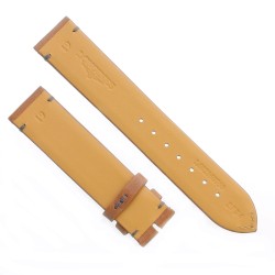 Longines Cinturino Pelle Marrone  Cognac 19/18 mm Heritage Military L2.833.4 Special France  2